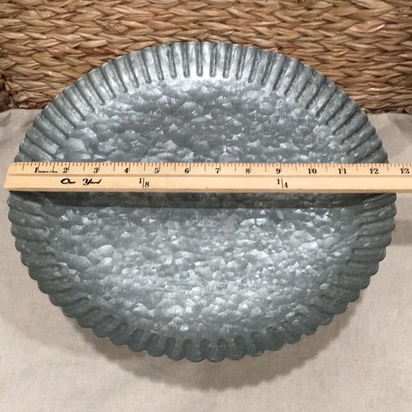 Pottery Barn Dining Pottery Barn Serving Tray Galvanized Metal